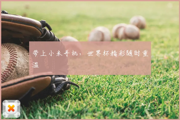 带上小米手机,世界杯精彩随时重温